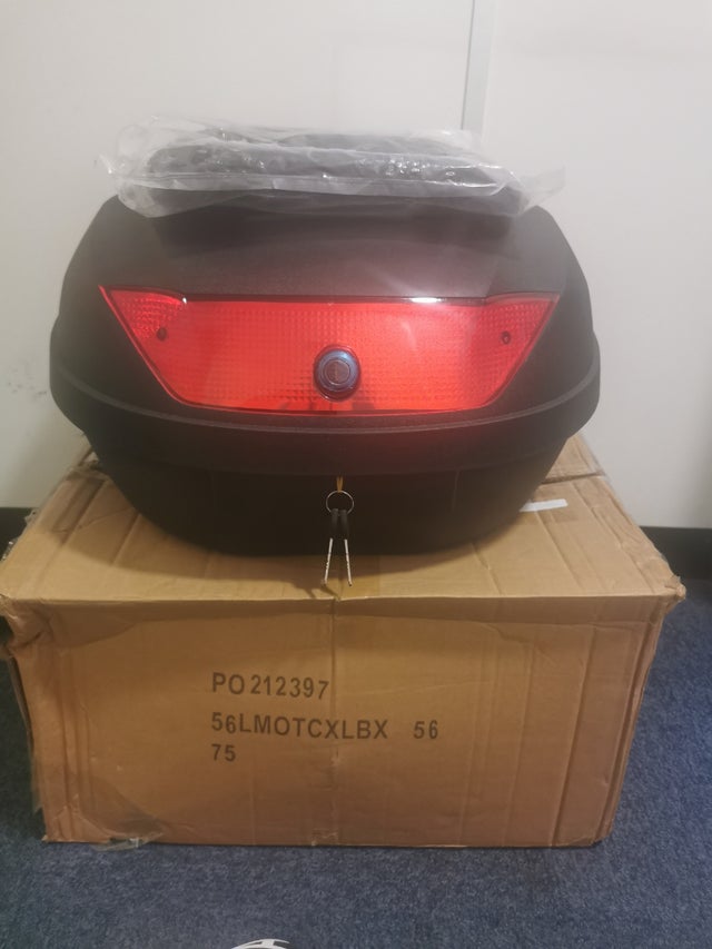 motorcycle top box