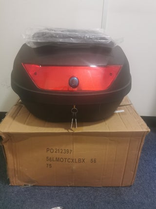 motorcycle top box