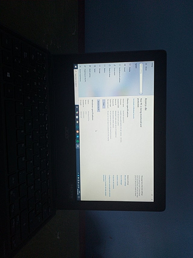 ACER windows 10 pro