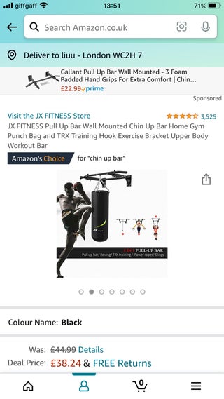 Pull up bar