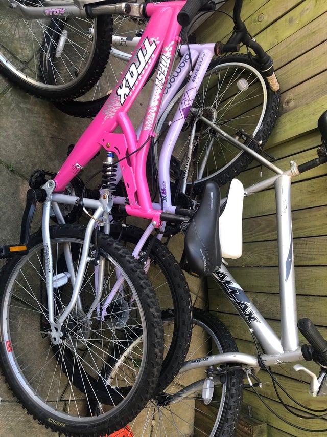 3 bikes