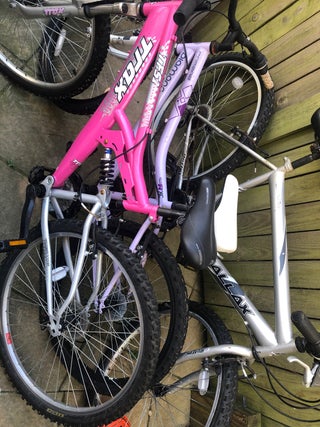 3 bikes