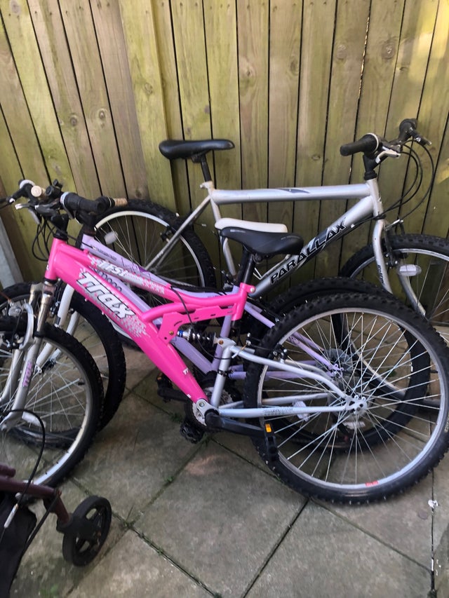 3 bikes