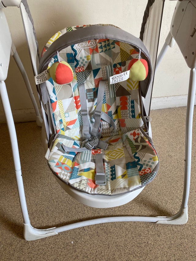 Baby swing chair