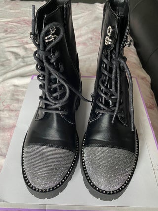 Leather boots