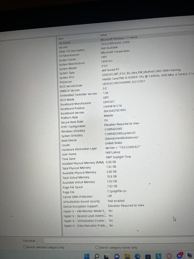 Lenovo l340