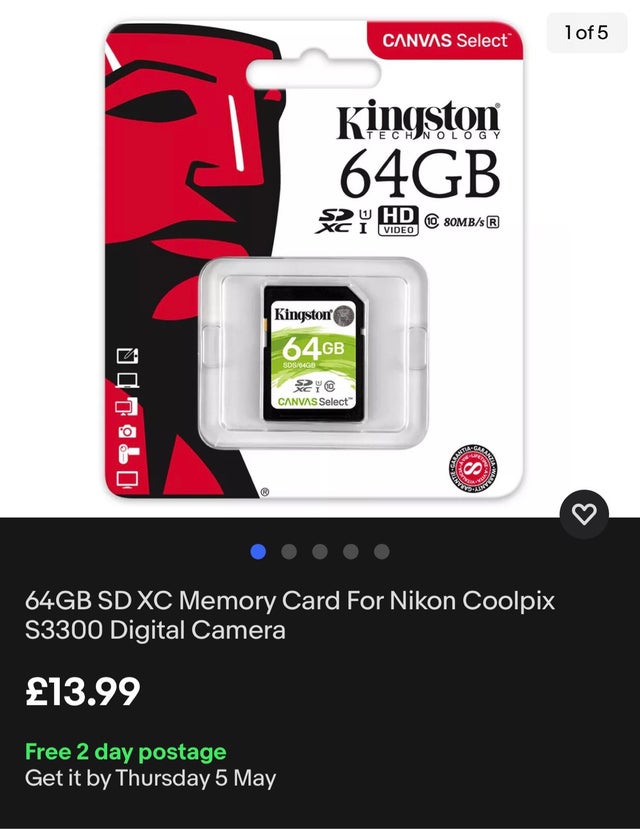 Nikon Coolpix S3300