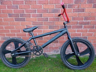 Black Stunt Bike