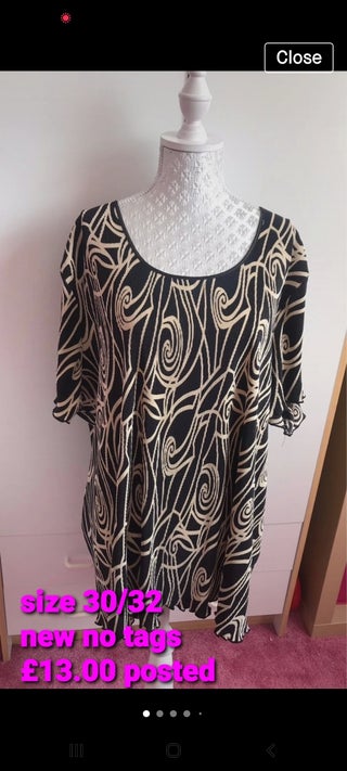size 30/32 top
