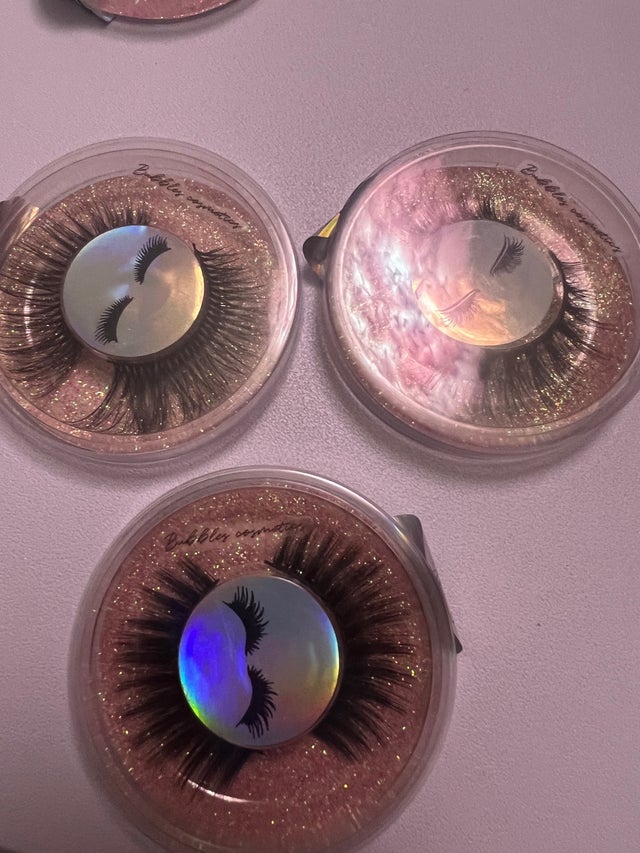 Failed eyelashes