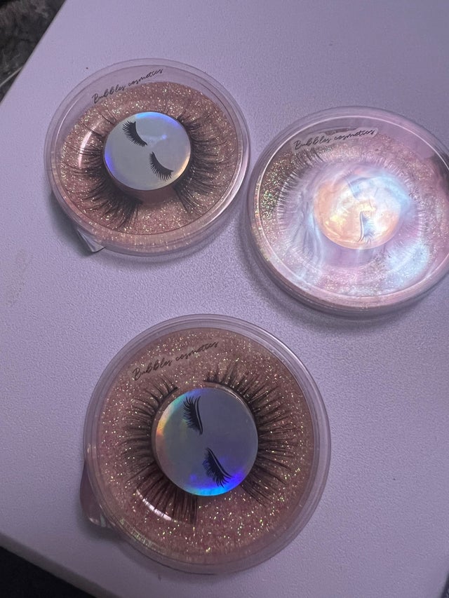Failed eyelashes