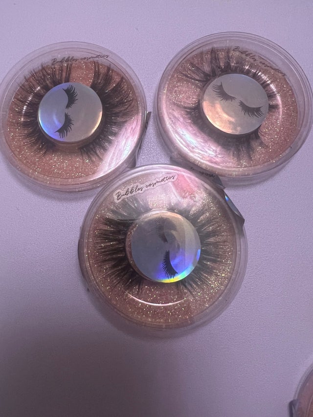 Failed eyelashes