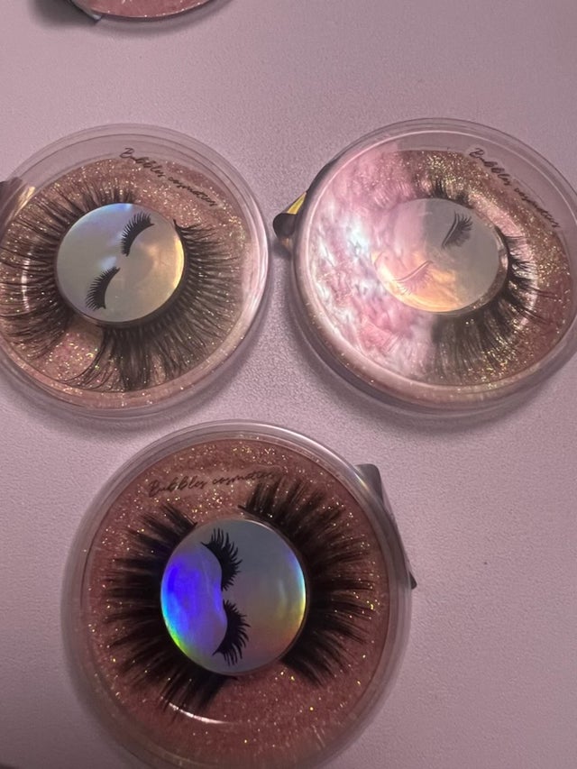Failed eyelashes